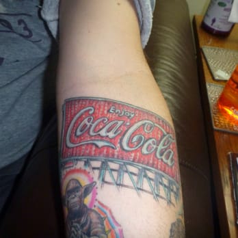 Tuesday Tattoo - Coke sign on Bryant. - Tattoo Near Me - San Francisco, California Tuesday Tattoo - Coke sign on Bryant. - Tattoo Near Me - San Francisco, California