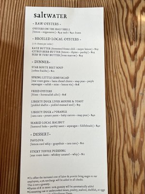 Menu photo 5 Saltwater Oyster Depot Inverness, CA Menu photo 5 Saltwater Oyster Depot Inverness, CA