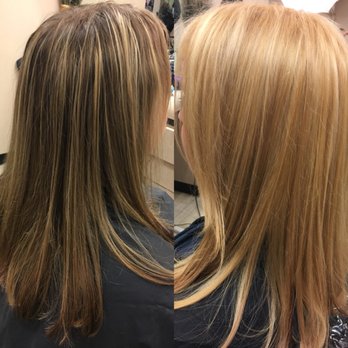 Aveda Salon - Color done by Melanie! Call the salon 407-263-4361 to book your appointments! Ask us how you can receive $ off your service. - Hair Salons Near Me - Altamonte Spring, Florida