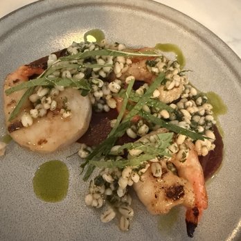 Bistro Avera - Shrimp app with mole. - Wine Bars Near Me - Lewiston, New York Bistro Avera - Shrimp app with mole. - Wine Bars Near Me - Lewiston, New York