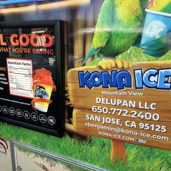 Kona Ice - Menu - Food Trucks Near Me