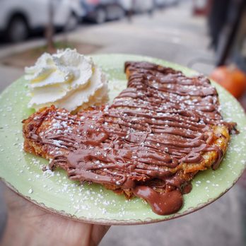 Beans and Leaves - Nutella french toast croissant - Coffee & Tea Near Me - Staten Island, New York Beans and Leaves - Nutella french toast croissant - Coffee & Tea Near Me - Staten Island, New York