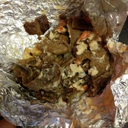 House of Dough - The other donair we ordered. Not soup but just a tinfoil full of meat.