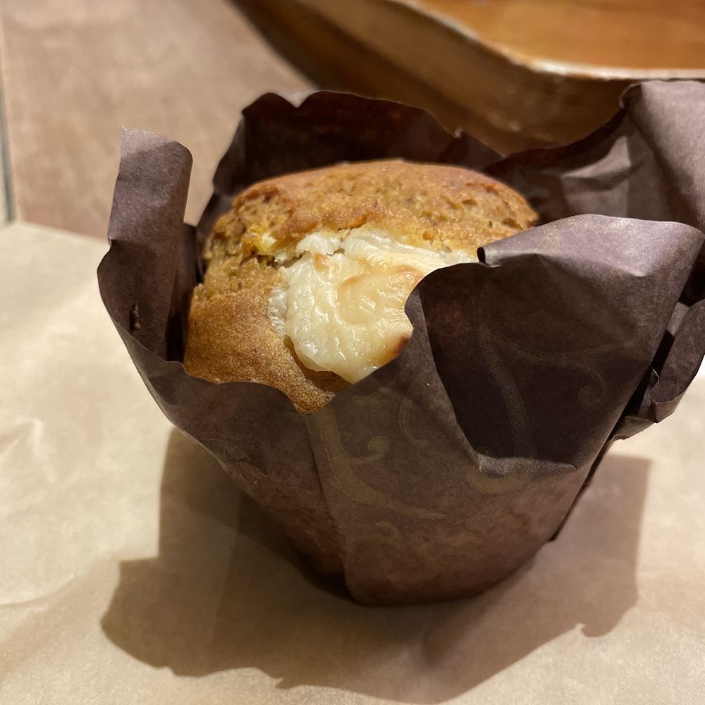 Agora - Pumpkin cream cheese muffin - Coffee & Tea Near Me - Houston, Texas