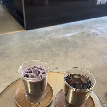 Bazu By Superwow - Midnight purple and cold brew - Coffee & Tea Near Me - New York, New York Bazu By Superwow - Midnight purple and cold brew - Coffee & Tea Near Me - New York, New York
