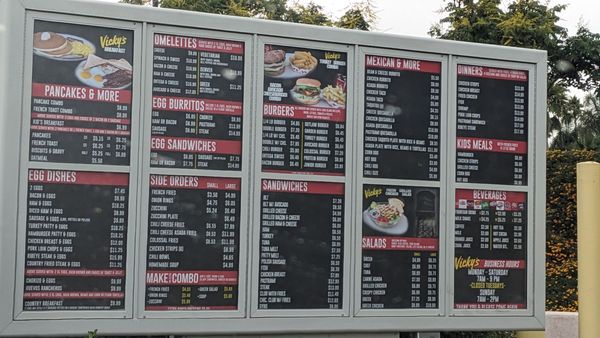 Menu photo 4 Vicky's Jurupa Valley  Riverside, CA