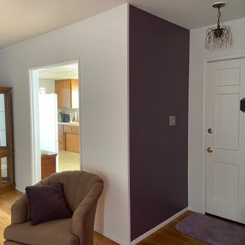 Brightview Painting - Accent walls and entryway after. - Painters Near Me - Pomona, California Brightview Painting - Accent walls and entryway after. - Painters Near Me - Pomona, California