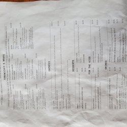 West Pioneer Grill - Menu