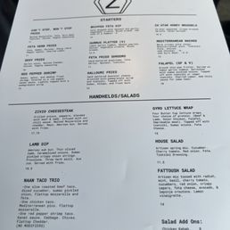 Menu Menu