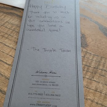 Trestle - New American Near Me - San Francisco, California