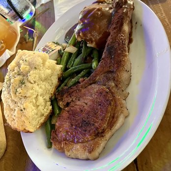 The Dirty South - Pan Fried Tomahawk Chop - Bars Near Me - Angleton, Texas The Dirty South - Pan Fried Tomahawk Chop - Bars Near Me - Angleton, Texas