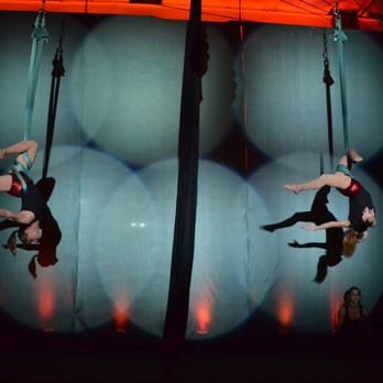 Rebirth Entertainment - Another amazing aerial silks performance from our production with SD United at their Fire & Ice aerial show on 12-11-15! - DJs Near Me
