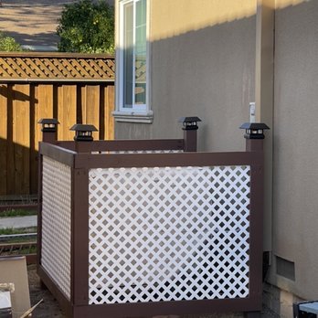 Torres Heating and Cooling & Electrical - new cover I built to keep dog out - Heating & Air Conditioning/HVAC Near Me - Campbell, California Torres Heating and Cooling & Electrical - new cover I built to keep dog out - Heating & Air Conditioning/HVAC Near Me - Campbell, California