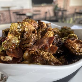 Richter Tavern - Brussels sprouts with honey and bacon - Wine Bars Near Me - Boerne, Texas Richter Tavern - Brussels sprouts with honey and bacon - Wine Bars Near Me - Boerne, Texas