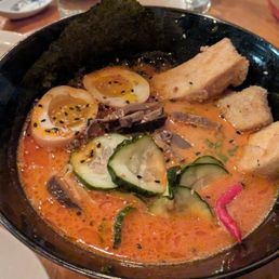 very spicy miso ramen 4.5/5 very spicy miso ramen 4.5/5