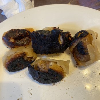 East Wind Snack Shop - Pork dumplings. Burnt to a crisp. - Dim Sum Near Me - Brooklyn, New York East Wind Snack Shop - Pork dumplings. Burnt to a crisp. - Dim Sum Near Me - Brooklyn, New York