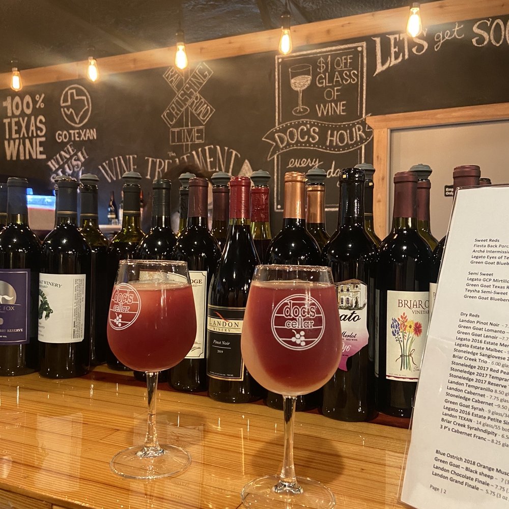 Doc’s Cellar - Slushy - Wine Tasting Room Near Me - Chandler, Texas Doc’s Cellar - Slushy - Wine Tasting Room Near Me - Chandler, Texas