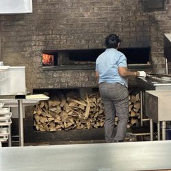 Woof-fired stone oven