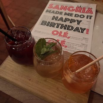 Movida - Sangria flight - Spanish Near Me - Milwaukee, Wisconsin Movida - Sangria flight - Spanish Near Me - Milwaukee, Wisconsin