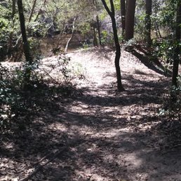 The supposed "boat ramp" with the 10 foot drop into the creek The supposed "boat ramp" with the 10 foot drop into the creek