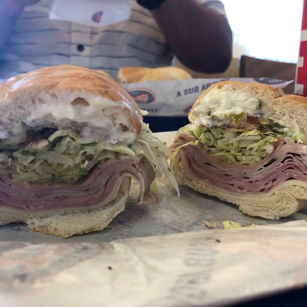 Jersey Mike's Subs - Lots of meat and veggies on my not so mini! - Fast Food Near Me - Hesperia, California