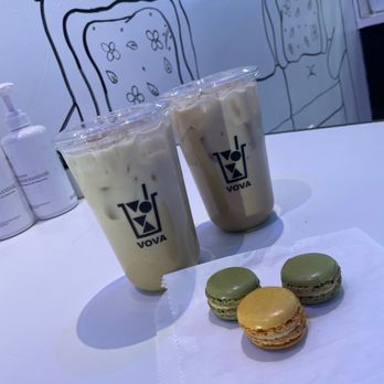 Vova Cafe - Pistachio latte with my favorite macaroons! This is my new favorite spot for all my favorite boba drinks. The taro slush is also a must!! - Coffee & Tea Near Me - Las Vegas, Nevada Vova Cafe - Pistachio latte with my favorite macaroons! This is my new favorite spot for all my favorite boba drinks. The taro slush is also a must!! - Coffee & Tea Near Me - Las Vegas, Nevada