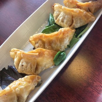 Ginza Sushi - Gyoza (6 pieces) - Sushi Bars Near Me - Honolulu, Hawaii Ginza Sushi - Gyoza (6 pieces) - Sushi Bars Near Me - Honolulu, Hawaii