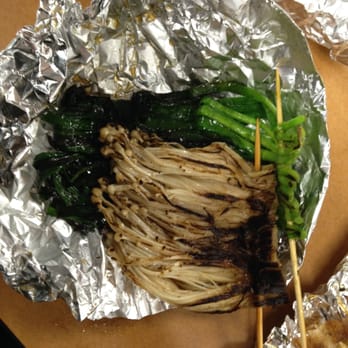 Souper Bowl - skewered chives, and Enoki Mushrooms - Chinese Near Me - Boston, Massachusetts