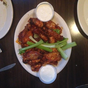 The Yarde Tavern - Wings, half honey hot, fourth garlic hot, fourth teriyaki = top notch - American Near Me - Enfield, Connecticut The Yarde Tavern - Wings, half honey hot, fourth garlic hot, fourth teriyaki = top notch - American Near Me - Enfield, Connecticut