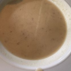 Delicious potato jalapeño soup