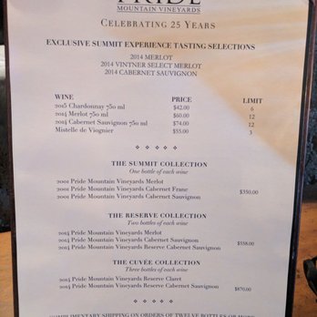 Pride Mountain Vineyards - Wineries Near Me - St. Helena, California Pride Mountain Vineyards - Wineries Near Me - St. Helena, California