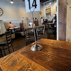 Moxie Burger - Table number