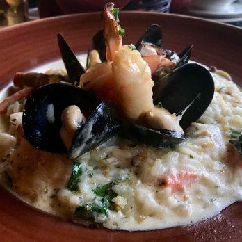 Emory's On Silver Lake - Creamy Seafood Risotto - Steakhouses Near Me - Everett, Washington
