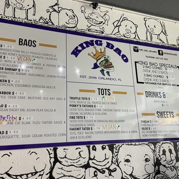 King Bao - menu - Asian Fusion Near Me - Orlando, Florida King Bao - menu - Asian Fusion Near Me - Orlando, Florida