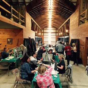 Wine & Design - Fun time with horses, dogs, wine, cheese and the great artists today at the Triple Diamond Farm! - Party & Event Planning Near Me - Charlotte, North Carolina