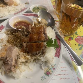 Chinatown BBQ - Half eaten roasted duck and rice. - Barbeque Near Me - Vancouver, British Columbia