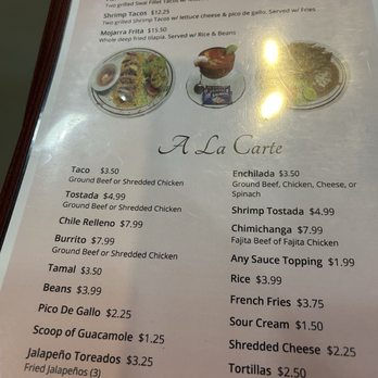 Rosita's Mexican Restaurant - Menu - Mexican Near Me - Bella Vista, Arkansas