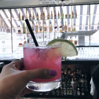 Jett's Grill - the perfect prickly pear marg - American Near Me - Marfa, Texas Jett's Grill - the perfect prickly pear marg - American Near Me - Marfa, Texas