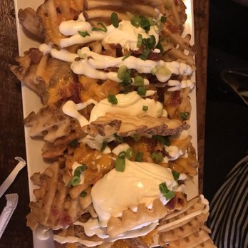 Waterfront Warehouse - Loaded waffle fries! - Gastropubs Near Me - Kenosha, Wisconsin Waterfront Warehouse - Loaded waffle fries! - Gastropubs Near Me - Kenosha, Wisconsin