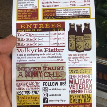 Barbecue Boys - Menu - Barbeque Near Me - Coeur d'Alene, Idaho Barbecue Boys - Menu - Barbeque Near Me - Coeur d'Alene, Idaho