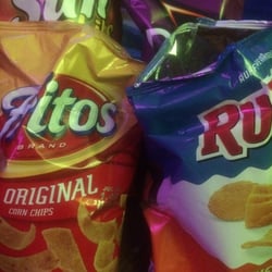 Marathon Gas - ...That time the gas station attention gave us free chips !