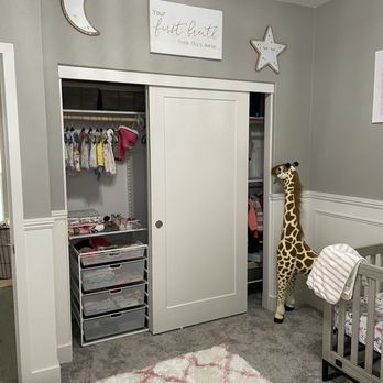 J Master Koatings - Wainscot in girls Nursery - Painters Near Me