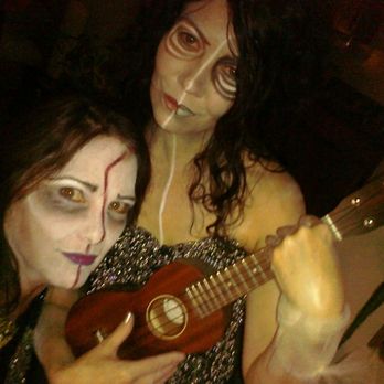 Monsoon Nectar Salon - Zombie make-up for ZOMBIE BALL- BISBEE, AZ - Yoga Near Me - Sedona, Arizona
