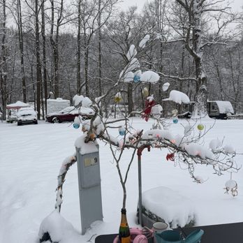 Camping World - Fairmont - This is how much snow we had in one night due to inclement weather in West Virginia last night got down to record temperatures of 4° - RV Dealers Near Me - Fairmont, West Virginia Camping World - Fairmont - This is how much snow we had in one night due to inclement weather in West Virginia last night got down to record temperatures of 4° - RV Dealers Near Me - Fairmont, West Virginia