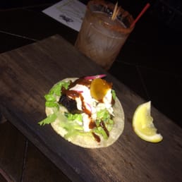Sea Bass Taco. Yum