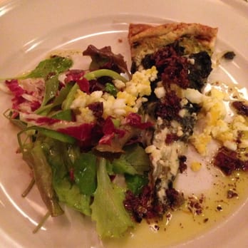 Chez Panisse - Galette niçoise with green chard, crème fraîche, and tapenade - New American Near Me - Berkeley, California Chez Panisse - Galette niçoise with green chard, crème fraîche, and tapenade - New American Near Me - Berkeley, California