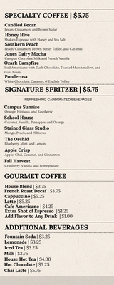 Menu photo 4 The Keeter Center Point Lookout, MO Menu photo 4 The Keeter Center Point Lookout, MO