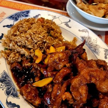 Szechuan Garden - Orange chicken and fried rice - Chinese Near Me - Morrisville, North Carolina