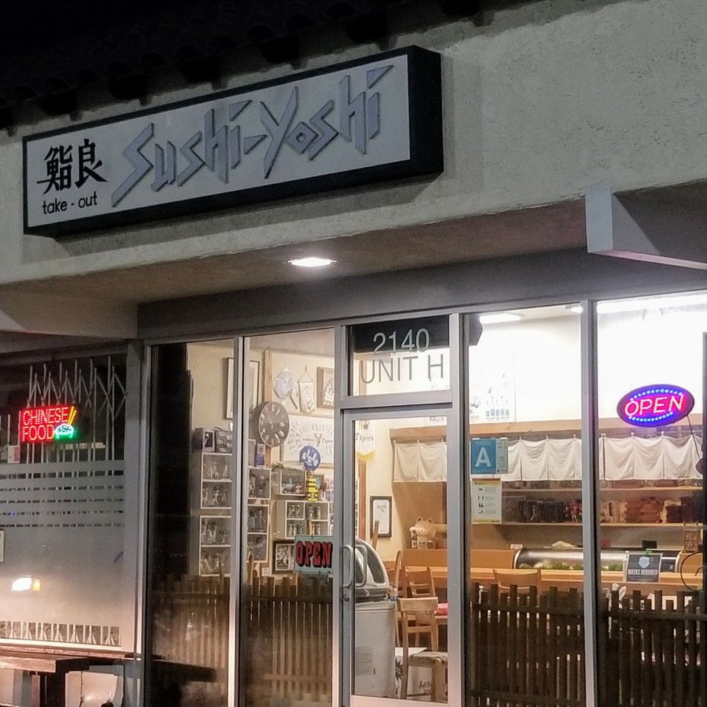 Sushi Yoshi - In a "hidden strip mall" on the southeast corner of Van Ness & Artesia along w/ Hasu Yaki Tori restaurant - Sushi Bars Near Me - Torrance, California