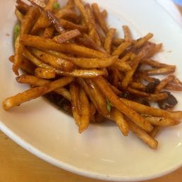 Short rib sticky fries Short rib sticky fries